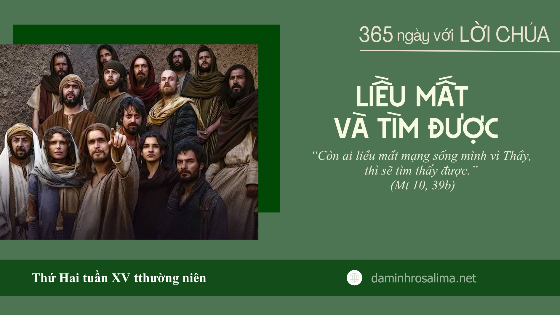 Thứ Hai tuần XV thường niên